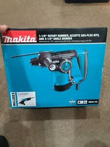 Makita HR2811FX 1-1/8 inch Rotary Hammer Drill with Angle Grinder