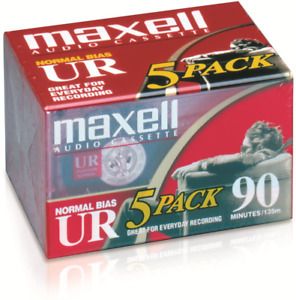 Maxell 108562 Brick Packsmaxell 108562 Low Noise Surface 90 Min Recording Time A