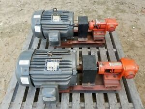 TUSHACO PUMP R-20-DG-SS WITH BALDOR MOTOR 2HP CA727130