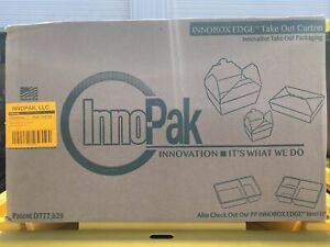 Inno-Pak 192045724 Innobox Edge Natural #4 Kraft Carton - 90 / CS