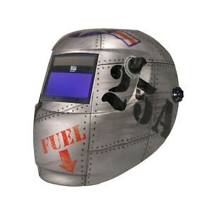 arc one gun metal welding helmet
