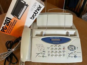 BROTHER INTELLIFAX 775 Plain Paper Fax Phone Copier w New Sealed Cartridge and 1