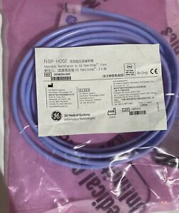 GE 2058204-002 NIBP Hose, Neonatal Rectangular to GE Neo-Snap, NEW