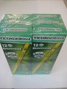 NEW Ticonderoga BEGINNERS Premium Wood #2 Pencils PACK of 72 PENCILS #13880