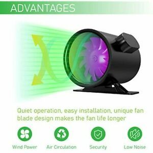 IGrowtek 6 Inch Inline Duct Ventilation Fan,Quiet Blower For Tent,Exhaust &amp;amp