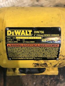 DEWALT BENCH GRINDER