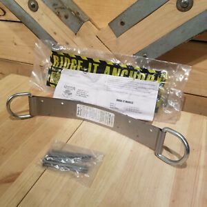 Ridge It Anchor Guardian Fall Protection 2 D Rings New - Swanky Barn