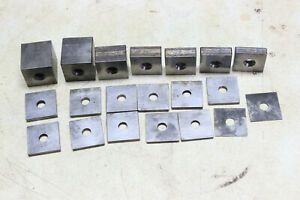 Pratt &amp; Whitnet Starrett Webber gage blocks .025 - 1 inch 20 pieces