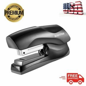 Bostitch Stapler with Staples Value Pack Set, Heavy Duty Stand Up Stapler, Black