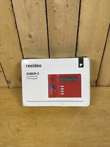 Honeywell 6160CR-2 Red Resideo Commercial Alpha Fire Keypad (NEW)