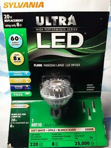 Sylvania 20w Ultra LED Indoor Flood Replacement Bi-Pin Base Bulb