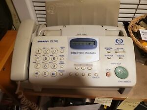 SHARP UX;-355l PLAIN PAPER FAX FACSIMILE MACHINE COPIER PHONE HOME OFFICE
