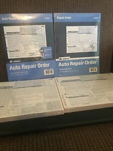 Adams Garage Repair Order Forms 8.5 x 11.44 Inches 3 Part 50 Sets Bulk Car Shop