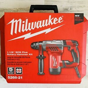 Milwaukee 5268-21 1-1/8&#034;  Corded Rotary Hammer Drill New