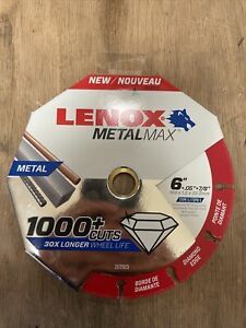 LENOX 1972923 6&#034; Metalmax Diamond Steel-Cutting Cut-off Wheel