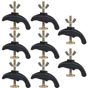 8pcs CNC Pressing Plate Clamp Splint Platen Router T-slot Platform Accessory