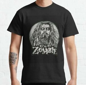 New Rob Heavy Metal Rock Star Musician Zombie Portrait Class T-Shirt size S-2XL