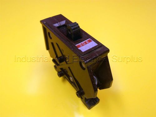 WADSWORTH - CTL TYPE A - 1 Pole, 20 Amp. 120/240 VAC. Circuit Breaker A-20