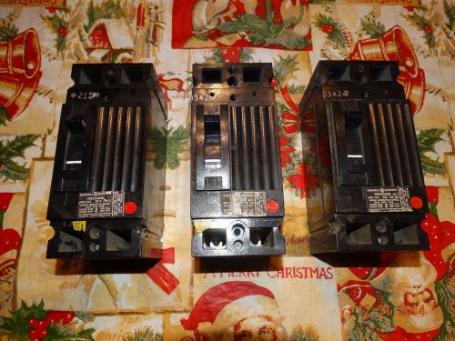 General electric ted124020 20a 480v circuit breaker for sale