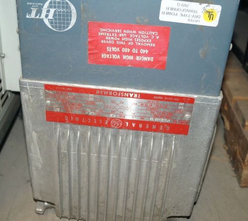 GE Transformer  240/480v to 120/240V 7.5 KVA