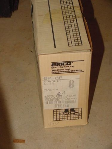 100 - erico caddy conduit to conduit clip 8p8p push in 1/2&#034; 1/2&#034; spacer - new for sale