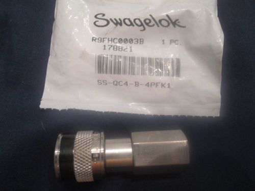 Swagelok SS-QC4-B-4PFK1 Quick Connect Instrumentation Body
