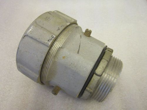Adalet plm 2-7/8&#034; npt armored cable connector, jag-250 for sale