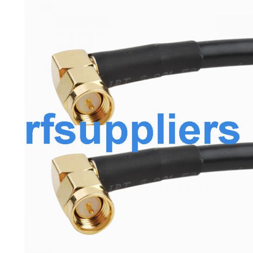 20x pigtail SMA male right angle to SMA plug cable  RG174 15cm/20cm/30cm/50cm