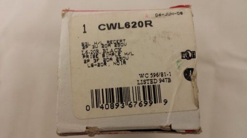 New arrow hart/cooper wiring cwl620r plug for sale