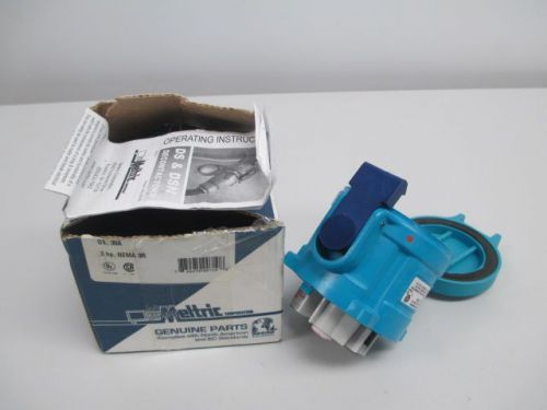NEW MELTRIC 33-34073 DS30 DECONTACTOR CONNECTOR RECEPTACLE 30A D244235