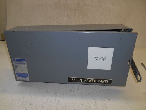 WESTINGHOUSE  ITAP-362 60 AMP  600AC 3 PH BUS DUCT FUSIBLE SWITCH  USED