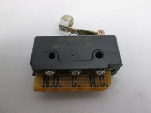 New micro switch dt-2rv22-a7 roller limit switch 250v-ac 250v-dc 10a amp d286965 for sale