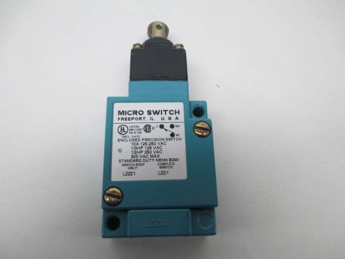 NEW MICRO SWITCH LZD1 LIMIT SWITCH 125-250V-AC 1/2HP 10A AMP D342713