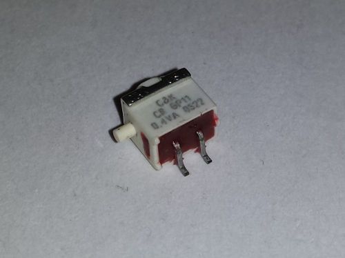 Qty 10 c&amp;k gp11msa1ke surface mount pcb micro switch - spst 0.4va smd ultra mini for sale