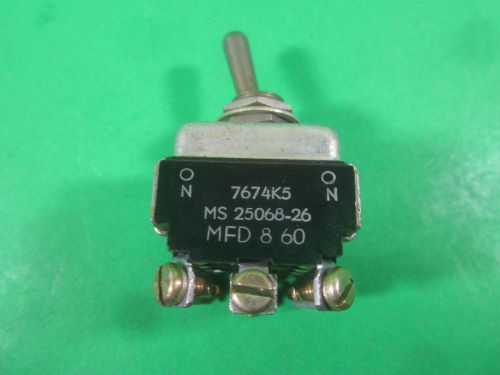 Cutler-Hammer Toggle Switch -- MS25068-26 -- New