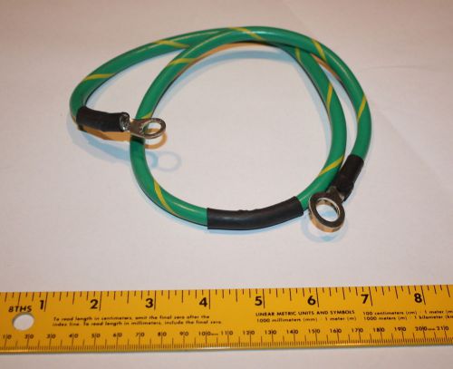 Ground Wire Cable 6 AWG Ring Terminals 30 in