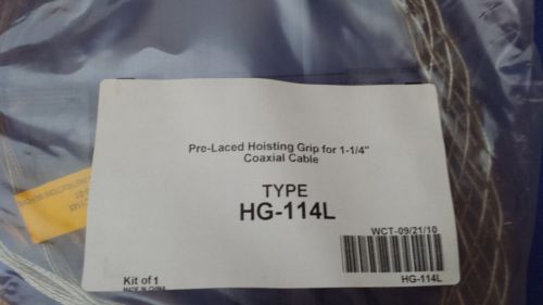 HG114L  Pre-Laced Hoisting Grip for 1 1/4&#034; Cables NEW!!