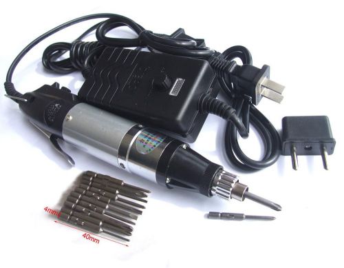 set Electric Screwdriver Screw Hand + 10 plug + AC 220V or AC 110V Power Supply