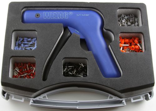 Ratchet crimp tool kit for 28-10 ga. ferrules for sale