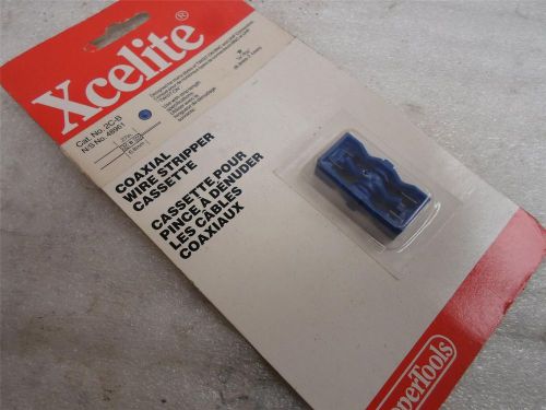 Xcelite coaxial wire stripper cassette, cat 2c-b for sale