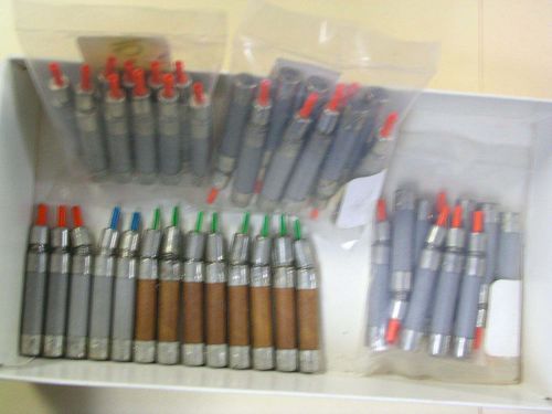 43 tested nos alarm indicating telecom 70 class fuses 2,3 &amp; 5 amp incl buss for sale