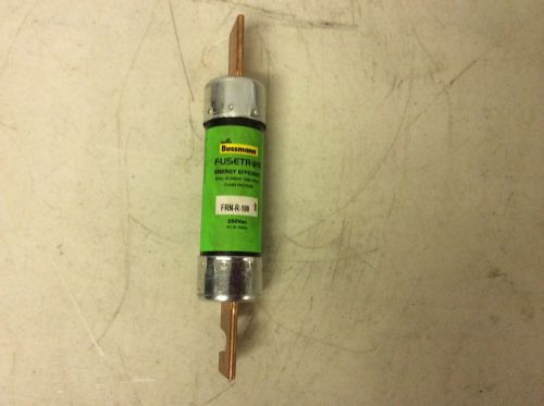 Fusetron frn-r-100 100 amp 250 v dual element time delay fuse class rk5 frnr100 for sale
