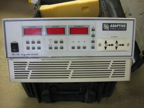 Adaptive power systems fc110 voltage frequency converter 1kva 0-300vac 45-500hz for sale