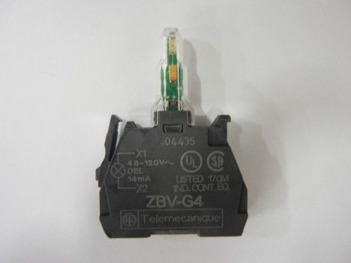 Pilot light module, 120VAC, Protected LED, Red, Square D: ZB-VG4       5 for $25