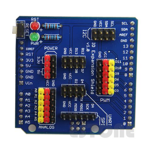 Expansion io board sensor shield compatible for arduino uno/leonardo/mega2560 for sale