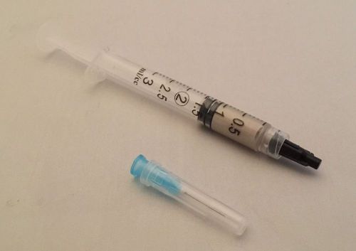 1.0 ml of silver conductive ink (mattheylec p-2006) from alfa aesar in syringe for sale