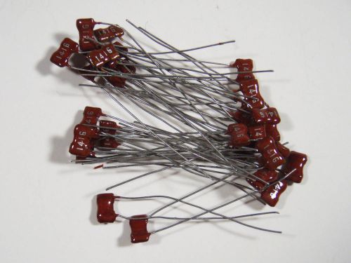 Miniature size silver mica capacitors  140 pf qty 25 for sale