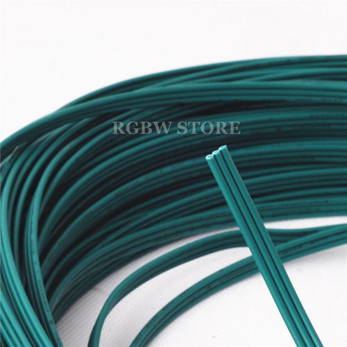 Express 100m 3pin 0.3mm? wire green 22awg cable - ws2811 ws2812 led module strip for sale