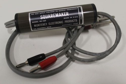 Monterey Electronic Products Squaremaker ME-109 26 V + Free Expedited Shipping!!