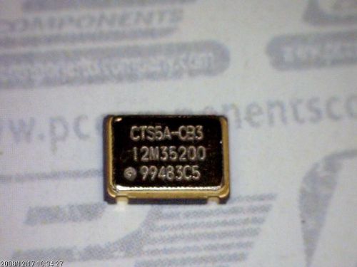 15-pcs frequency cts micro cb3lv-3c-12.352000m 3lv3c12352000 cb3lv3c12352000m for sale